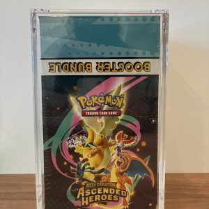 Pokemon Booster Bundle Display Magnetic Acrylic Display Case